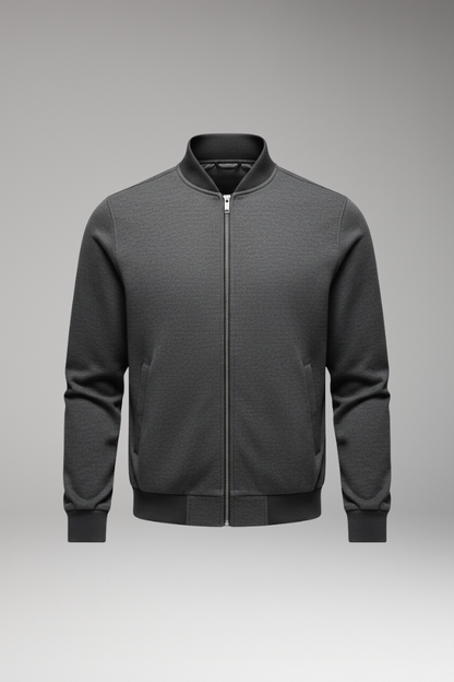 Men's Bomber Jacket High Collar - 
Fashinoza