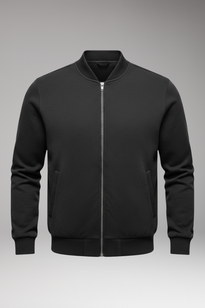 Men's Bomber Jacket Modern Cut Practical Pockets - 
Fashinoza