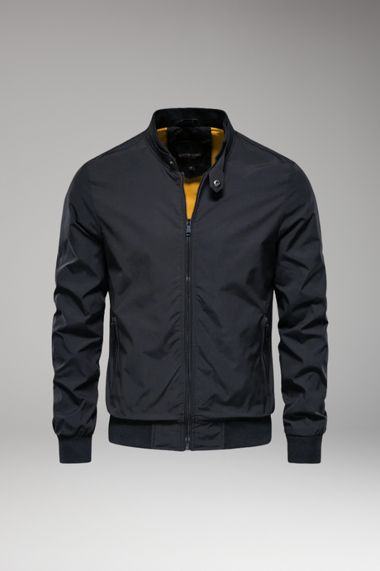 Men's Bomber Jacket Zipper Closure - 
Fashinoza