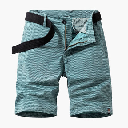 Men's Cargo Shorts Elastic Waistband Multi-Pocket
