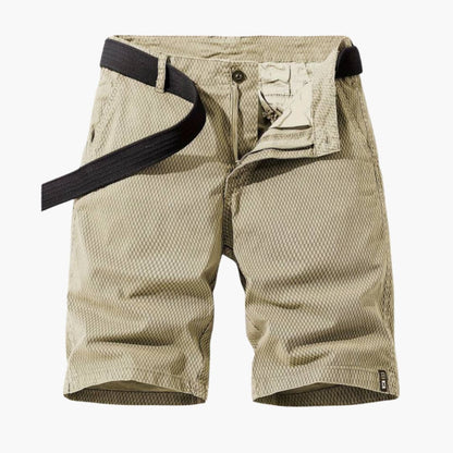 Men's Cargo Shorts Elastic Waistband Multi-Pocket