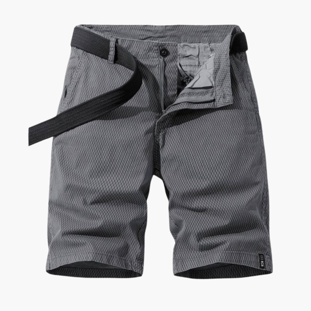 Men's Cargo Shorts Elastic Waistband Multi-Pocket