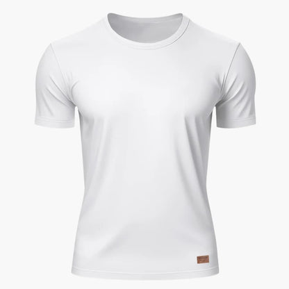 Men's Short Sleeve Crew Neck Sports T-Shirt - Fashinoza