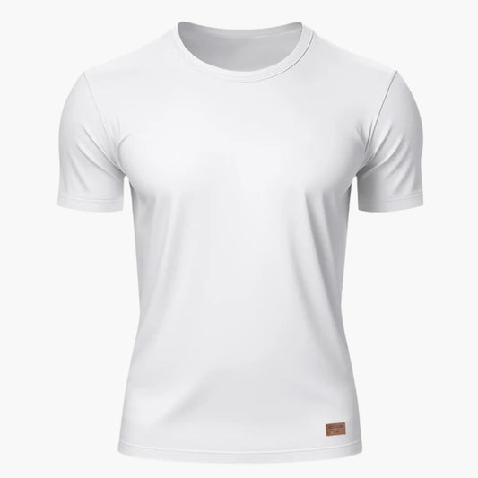 Men's Short Sleeve Crew Neck Sports T-Shirt - Fashinoza