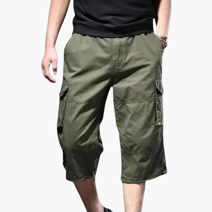 Men's Cargo Pants Loose Fit Multiple Pockets - Fashinoza