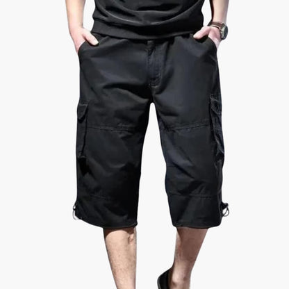 Men's Cargo Pants Loose Fit Multiple Pockets