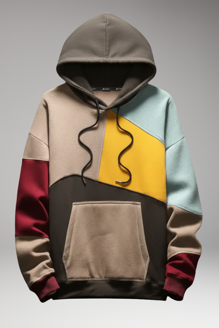 Men's Adjustable Hoodie Front Pocket - 
Fashinoza