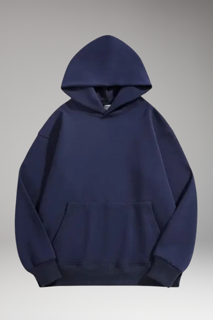 Men's Hooded Sweatshirt Adjustable Kangaroo Pocket - 
Fashinoza