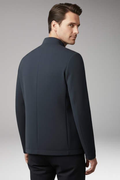 Men's Zipper Jacket Waterproof Zip Pockets