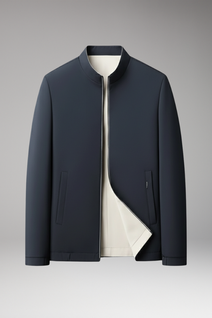 Men's Zipper Jacket Waterproof Zip Pockets - 
Fashinoza
