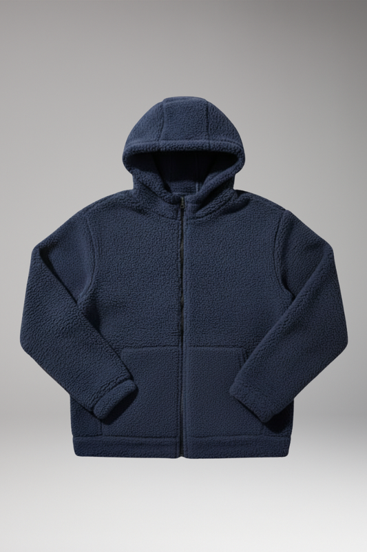 Men's Hooded Jacket Zipper Closure - 
Fashinoza