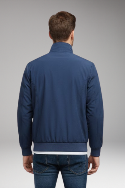 Men's Stand Up Collar Zip Jacket