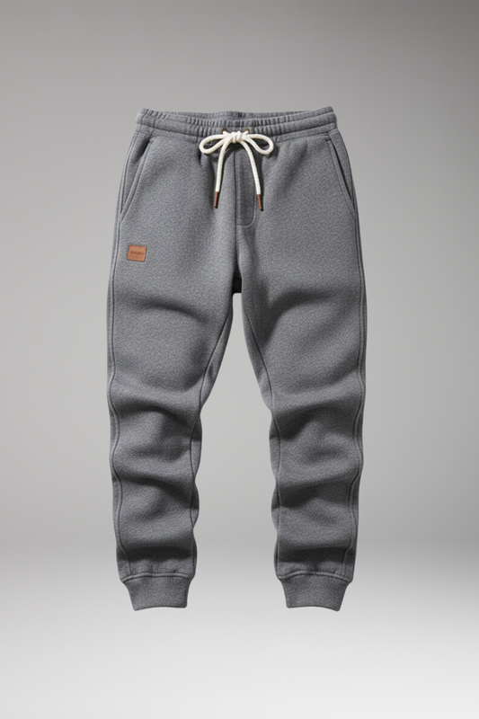 Men's Jogging Pants Drawstring Ribbed Cuffs - 
Fashinoza