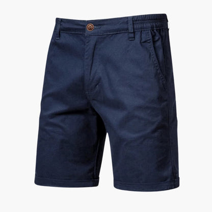 Men's Knee-Length Shorts Zip Closure