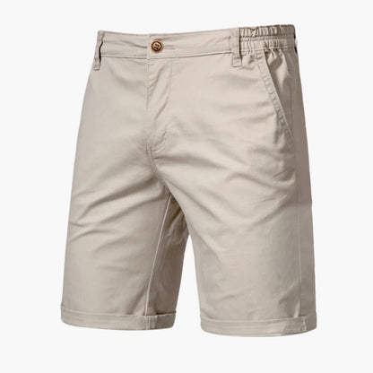 Men's Knee-Length Shorts Zip Closure - Fashinoza