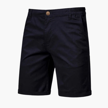 Men's Knee-Length Shorts Zip Closure
