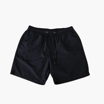 Men's Knee Length Shorts Drawstring Zip Pockets - Fashinoza