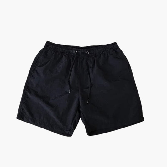 Men's Knee Length Shorts Drawstring Zip Pockets - Fashinoza