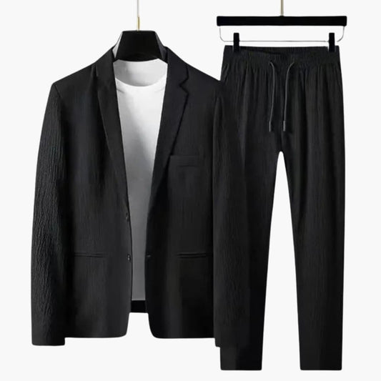 Men's Two-Piece Suit Blazer And Trousers - Fashinoza