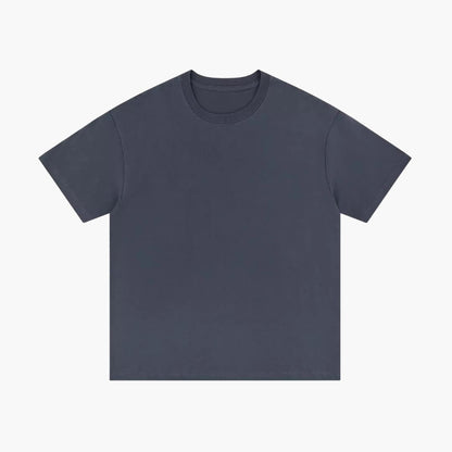 Men's Short Sleeve T-Shirt Crew Neck Oversized - Fashinoza