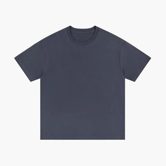Men's Short Sleeve T-Shirt Crew Neck Oversized - Fashinoza