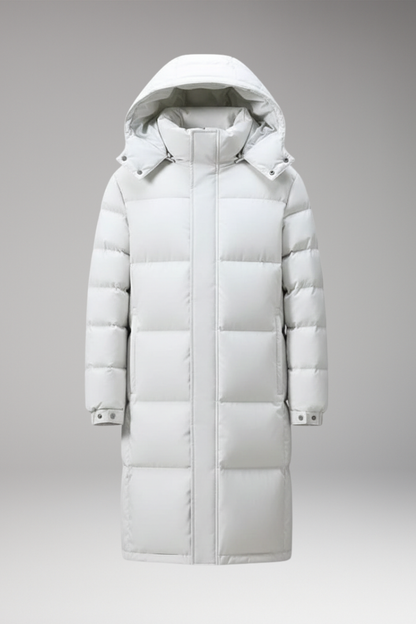 Men's Hooded Parka Multi-Pocket Waterproof Jacket - 
Fashinoza