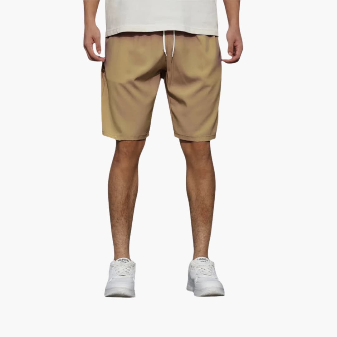 Men's Quick-Dry Athletic Shorts Elastic Waistband Drawstring