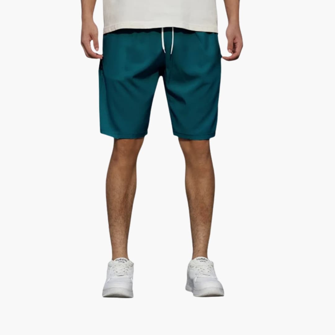 Men's Quick-Dry Athletic Shorts Elastic Waistband Drawstring