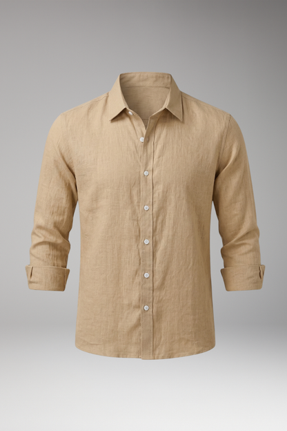Men's Dress Shirt Long Sleeve Structured Collar - 
Fashinoza
