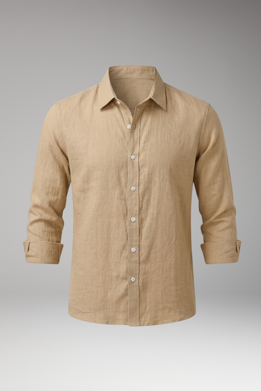 Men's Dress Shirt Long Sleeve Structured Collar - 
Fashinoza