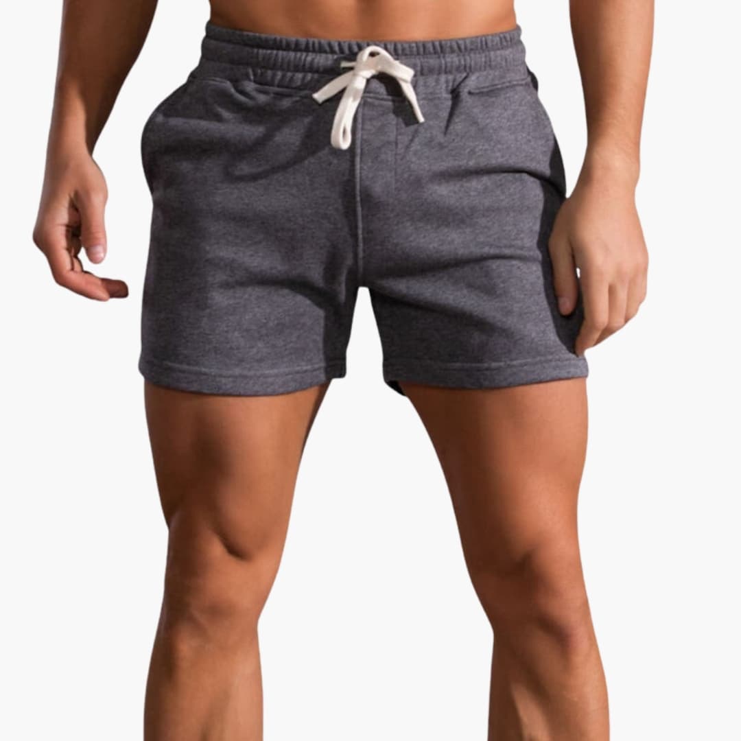 Men's Elastic Waist Shorts Drawstring Adjustable - Fashinoza