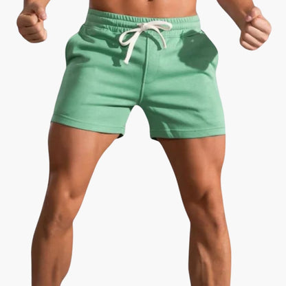 Men's Elastic Waist Shorts Drawstring Adjustable