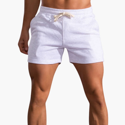 Men's Elastic Waist Shorts Drawstring Adjustable