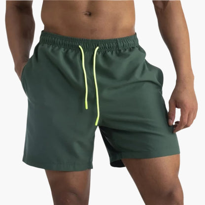 Men's Elastic Waist Shorts Stretchable Fabric