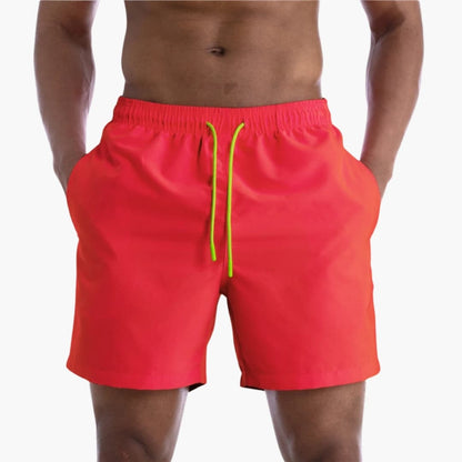 Men's Elastic Waist Shorts Stretchable Fabric