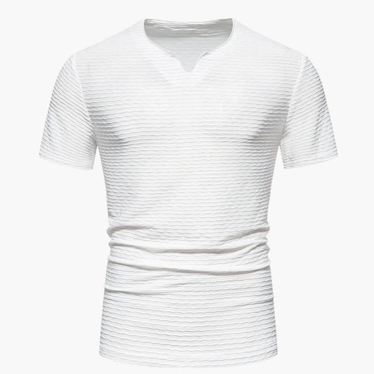 Men's Slim Fit Short Sleeve Crew Neck T-Shirt - Fashinoza