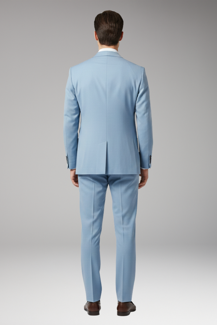 Men's Blazer Suit Set Straight Leg Trousers