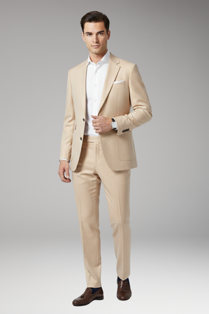 Men's Blazer Suit Set Straight Leg Trousers