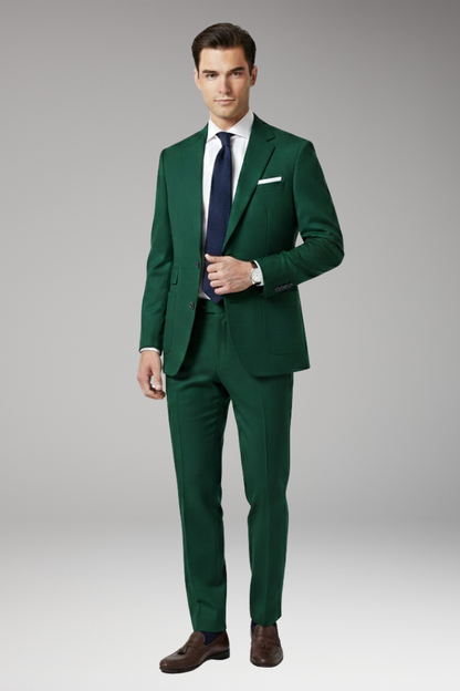 Men's Blazer Suit Set Straight Leg Trousers