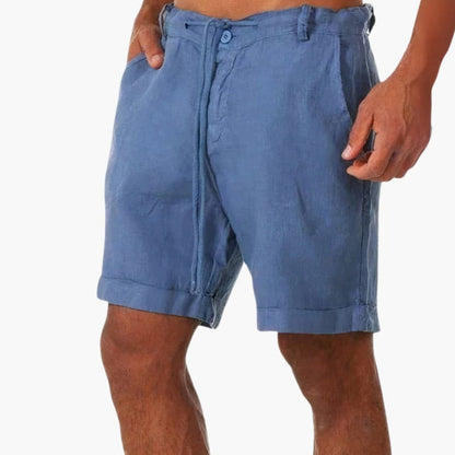 Men's Summer Pants Drawstring Tapered Legs