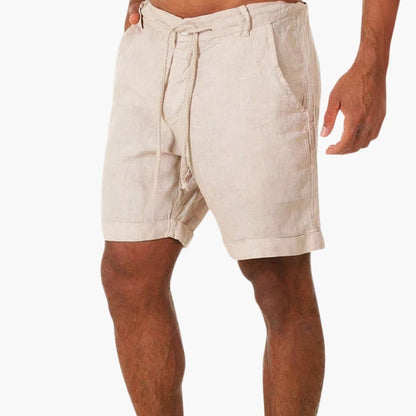 Men's Summer Pants Drawstring Tapered Legs - Fashinoza