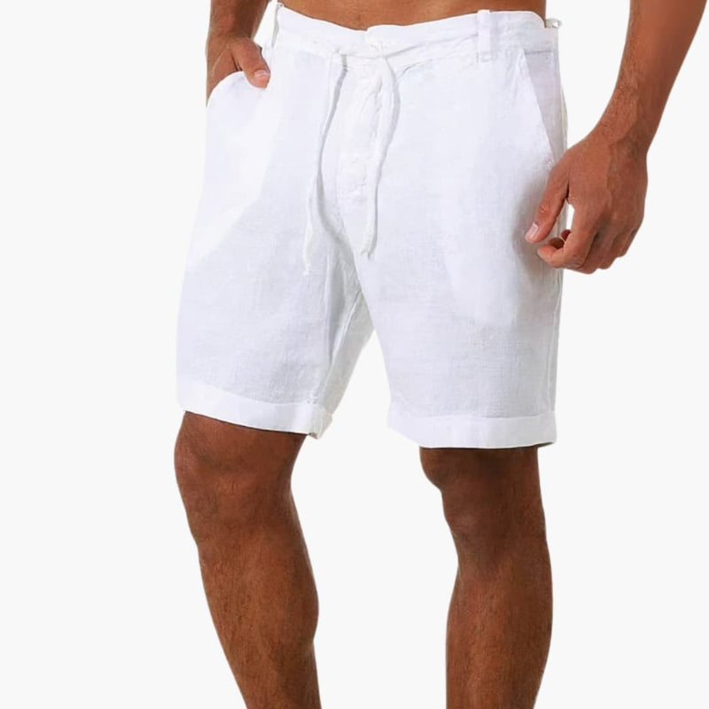 Men's Summer Pants Drawstring Tapered Legs