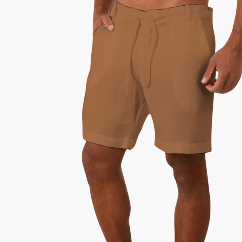 Men's Summer Pants Drawstring Tapered Legs