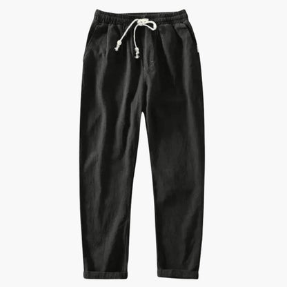 Men's Elastic Waist Pants Loose Fit - Fashinoza