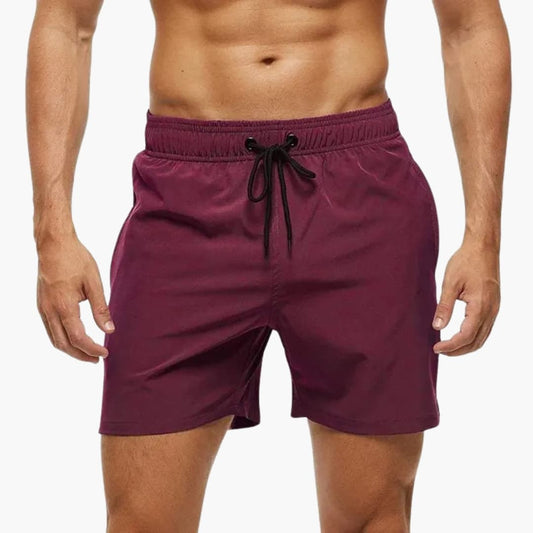 Men's Swim Trunks Adjustable Drawstring Waist - Fashinoza