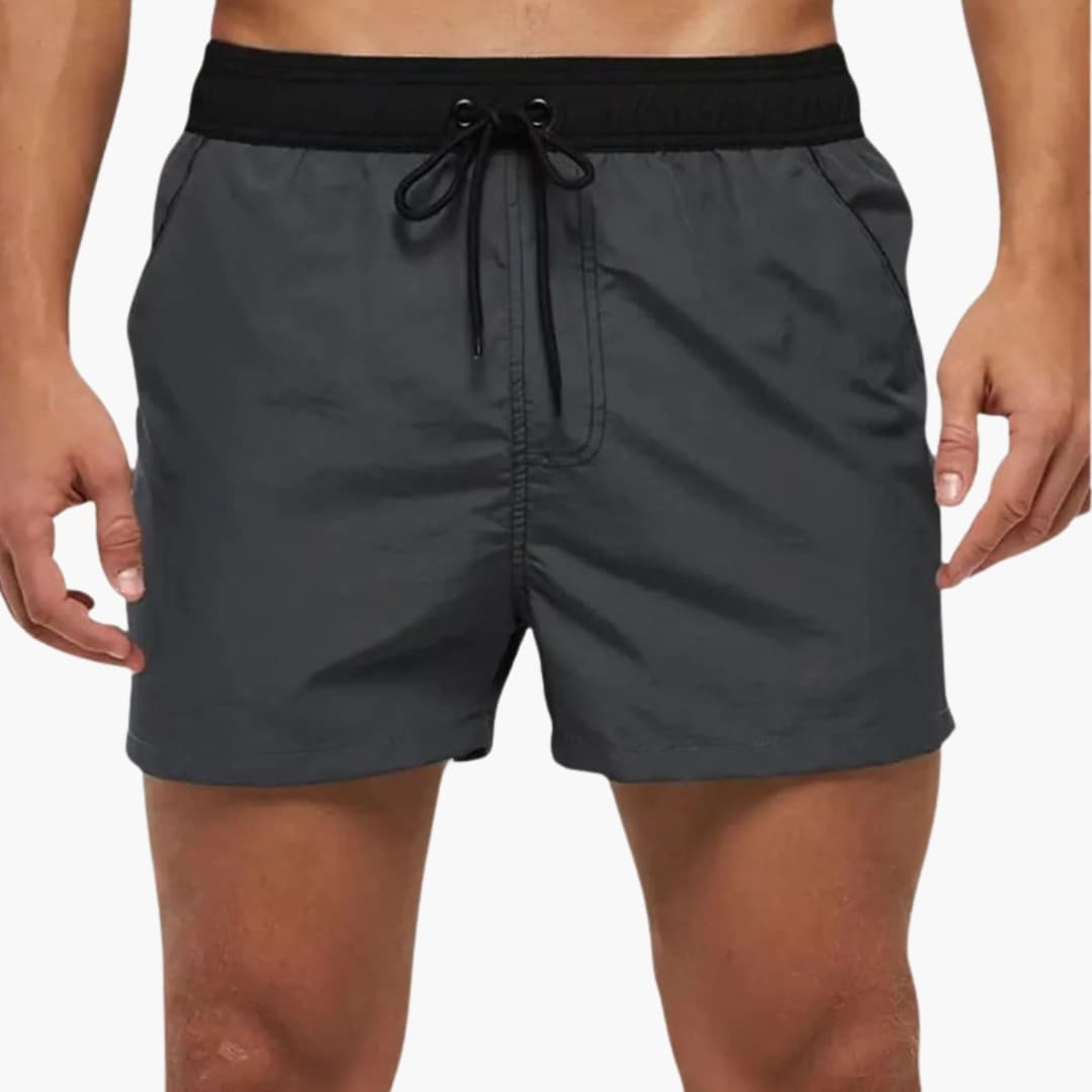 Men's Drawstring Swim Trunks