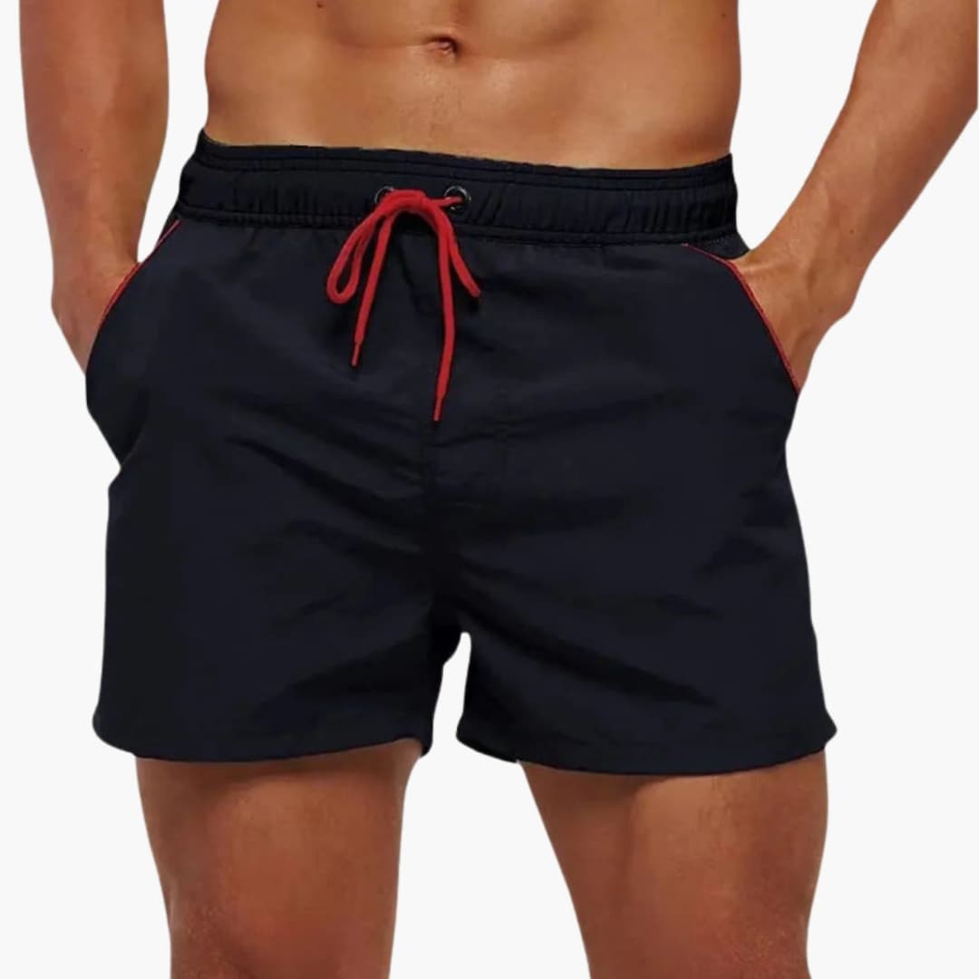 Men's Drawstring Swim Trunks - Fashinoza