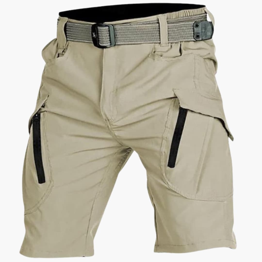 Men's Tactical Cargo Shorts with Belt - Fashinoza
