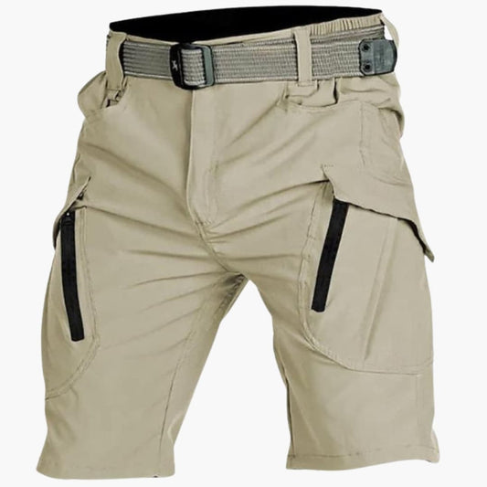 Men's Tactical Cargo Shorts with Belt - Fashinoza