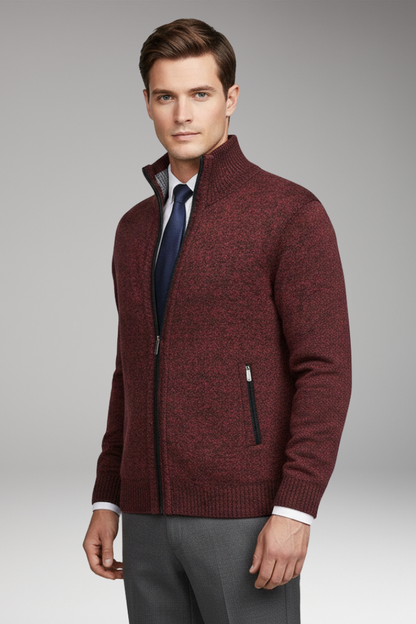Men's Cardigan Sweater Button Front